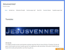 Tablet Screenshot of jesusvenner.com
